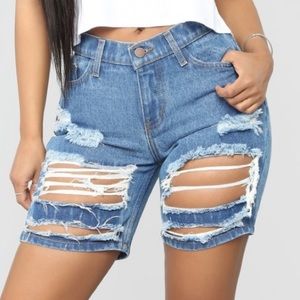 Get Down and Dirty Bermuda Shorts